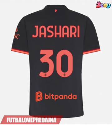 Lacne Ženy Futbalové dres AC Milan Ardon Jashari #30 2026-27 Krátky Rukáv - Tretina